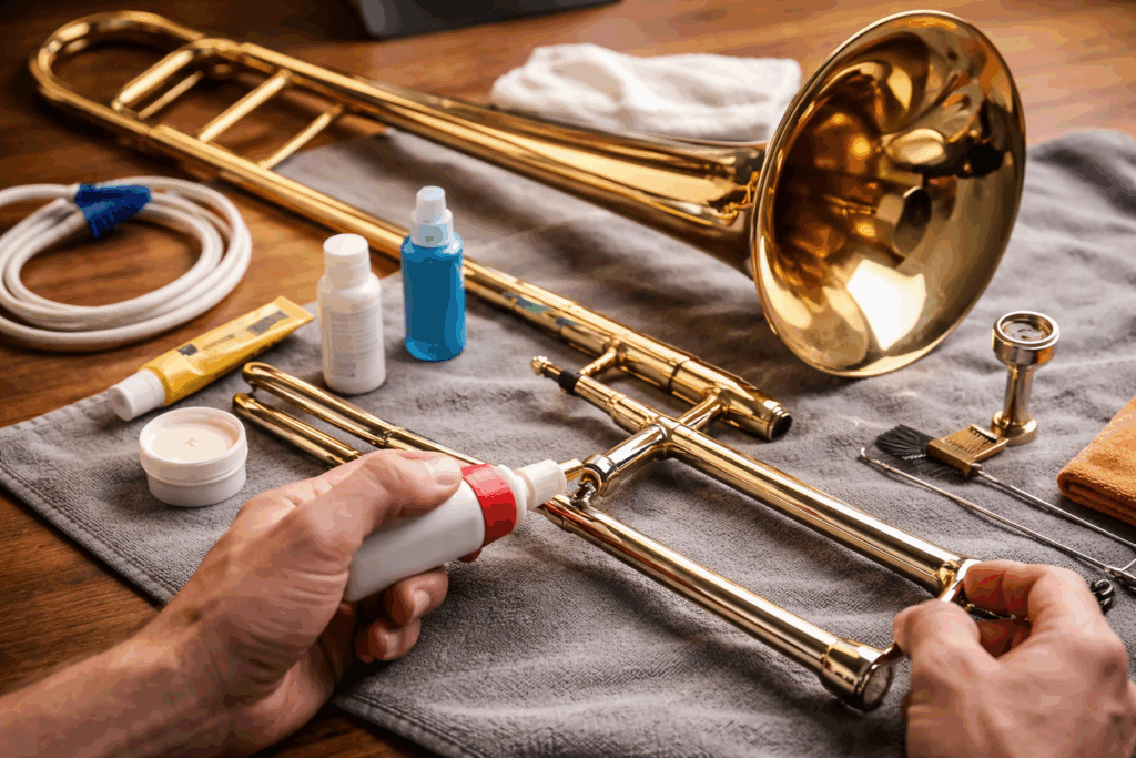 trombone onderhoud