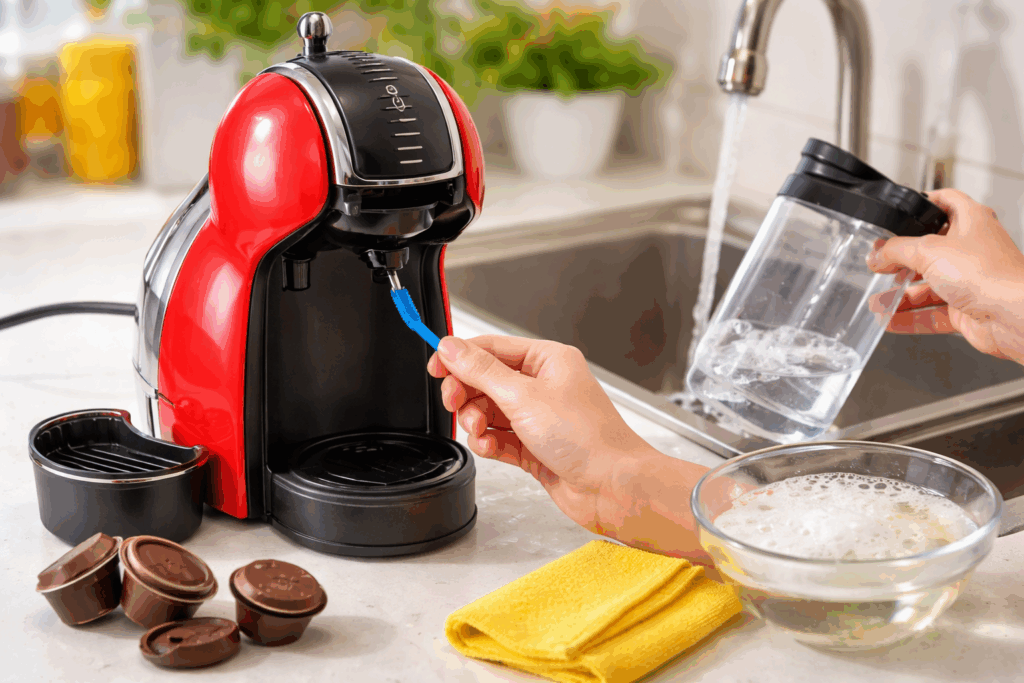 Dolce gusto schoonmaken