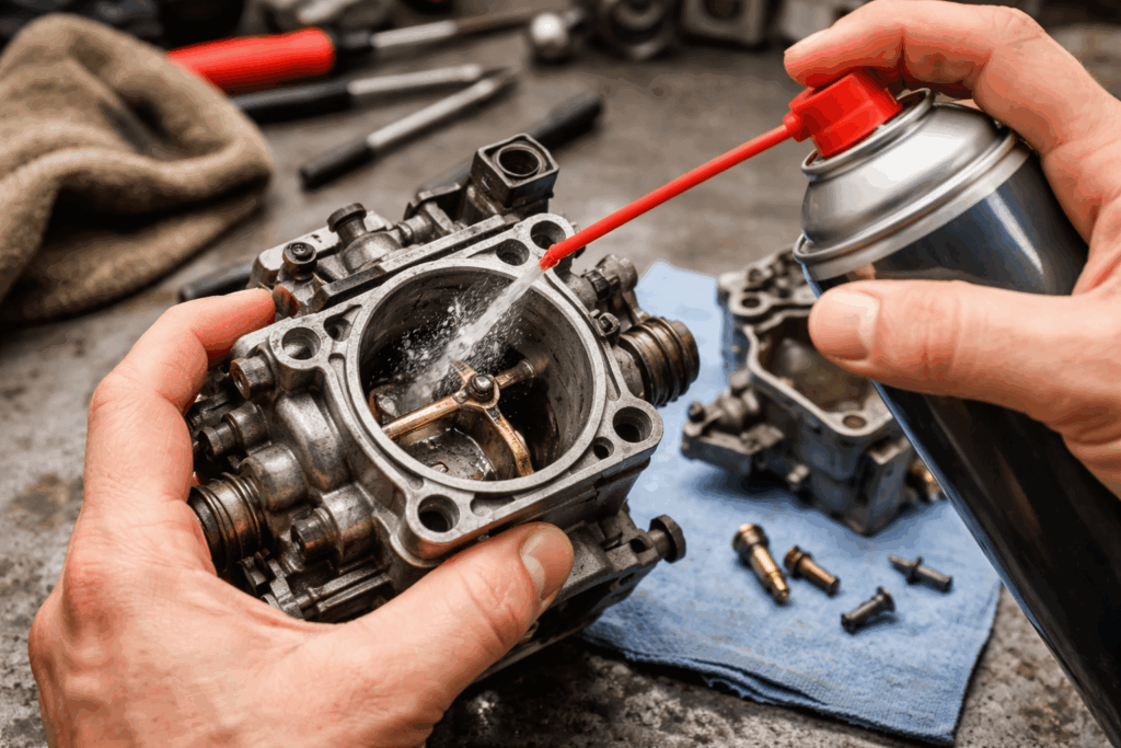 Carburateur schoonmaken