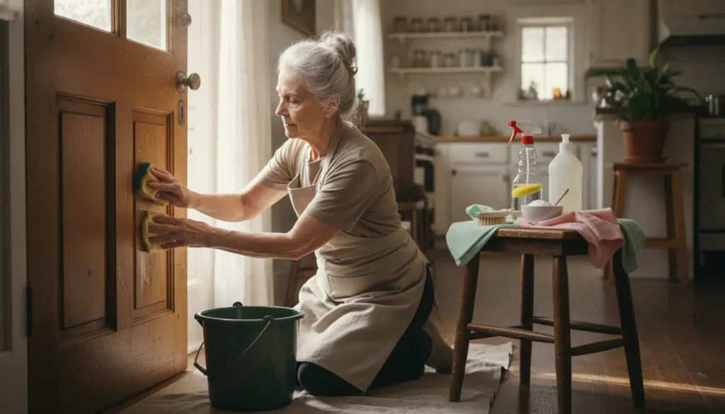 Deuren schoonmaken: oma weet raadt met groene zeep en slimme trucjes voor een streeploos resultaat