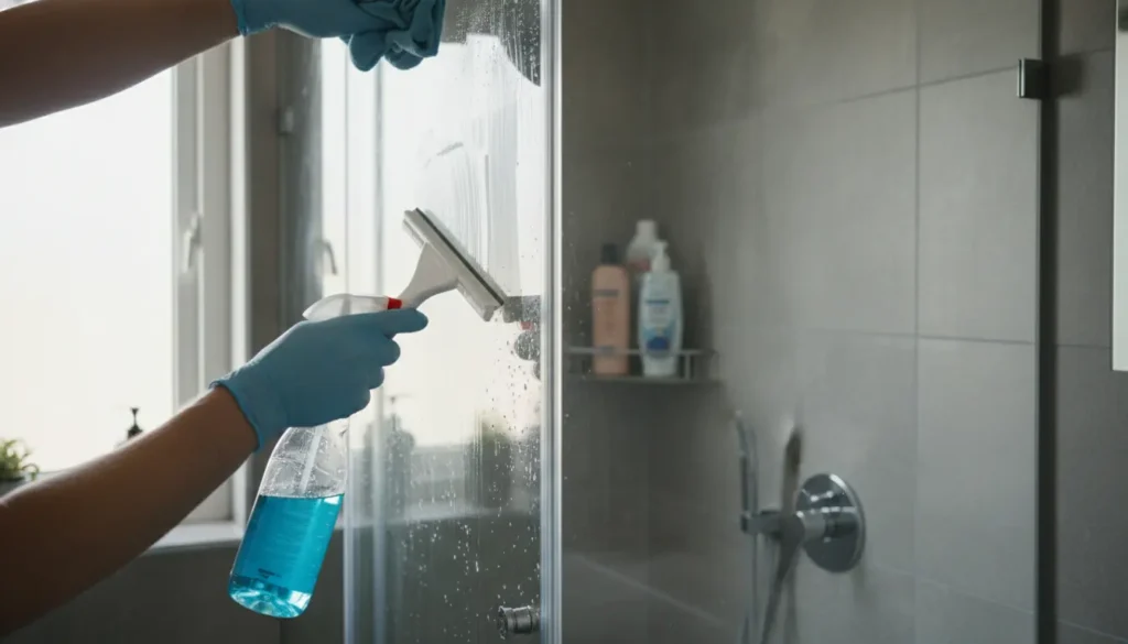 Glazen douchewand schoonmaken: streeploos, kalkvrij en snel met deze aanpak