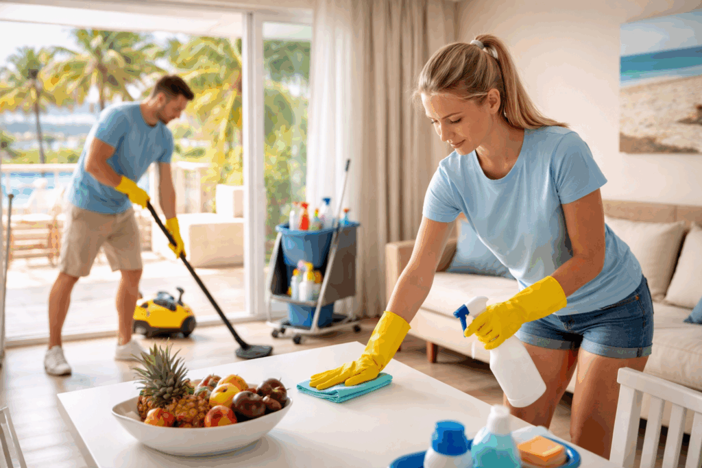 vakantiewerk schoonmaken