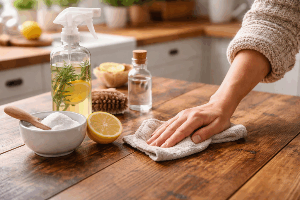 Hout schoonmaken – oma weet raadt