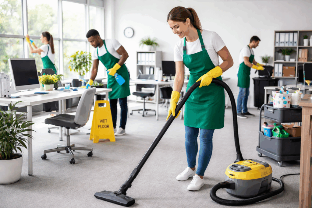 Kantoren schoonmaken