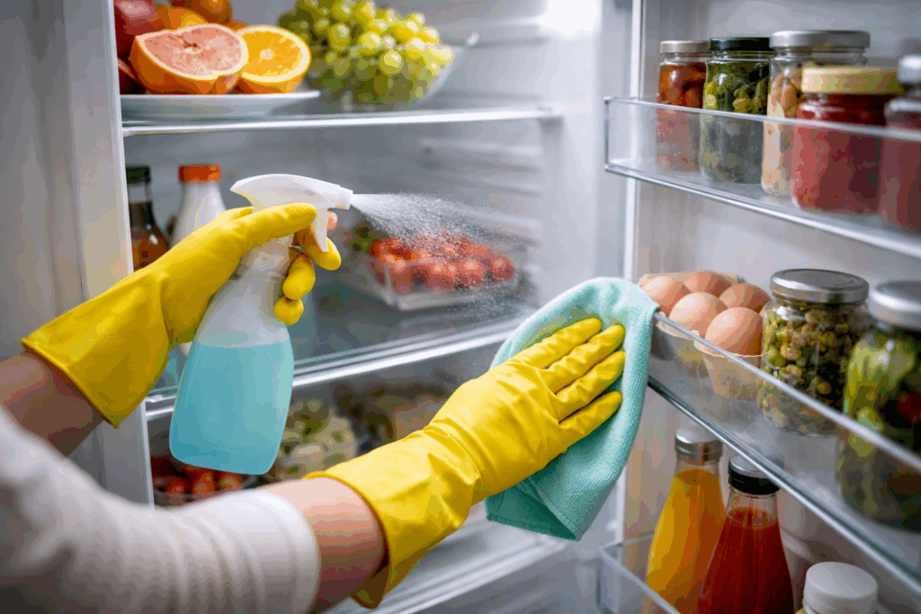 Koelkast schoonmaken