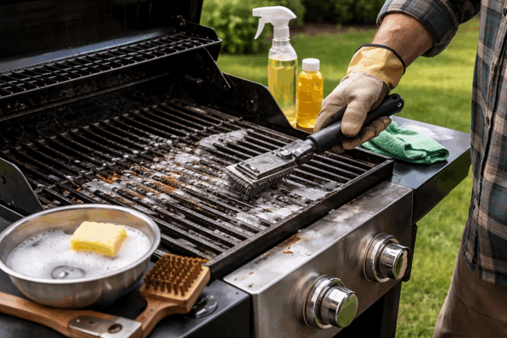 Bbq schoonmaken