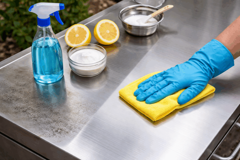 Aluminium schoonmaken