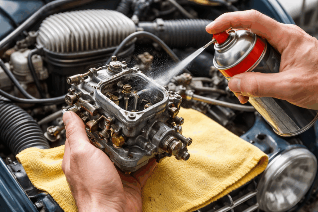 2cv carburateur schoonmaken