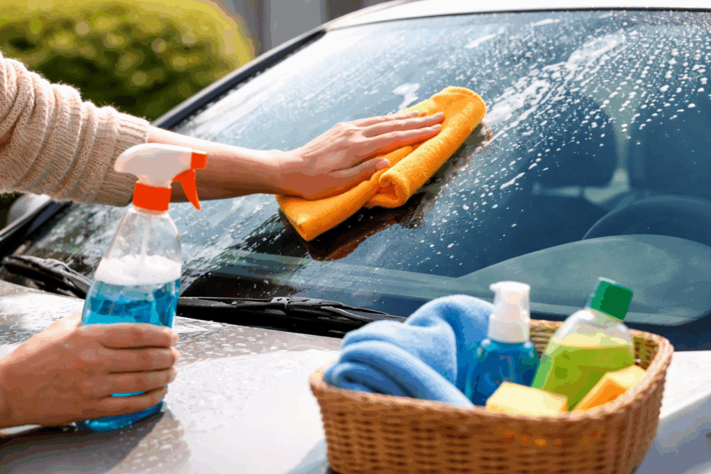 Autoruiten schoonmaken oma weet raadt