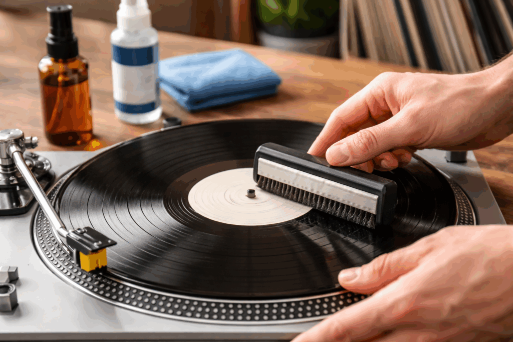 Lp schoonmaken