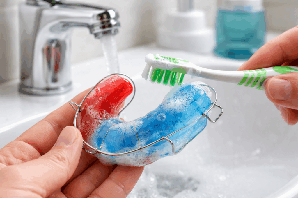 activator beugel schoonmaken