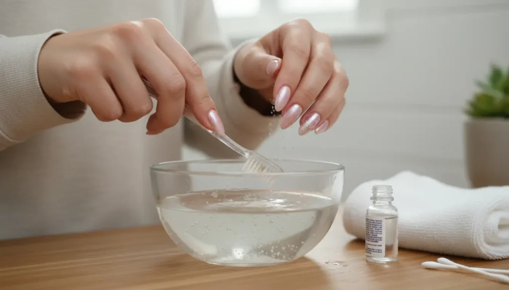 Acrylnagels schoonmaken: zo houd je ze fris, hygiënisch en mooi zonder schade