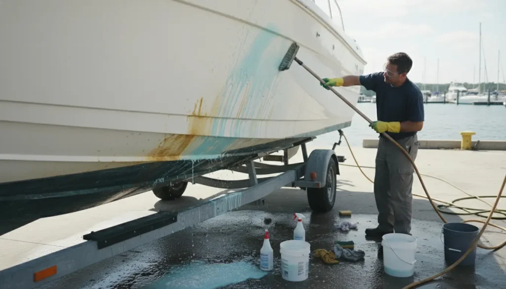 Boot schoonmaken met oxaalzuur: zo verwijder je gele aanslag, roestvlekken en vergrijsd teak zonder gedoe