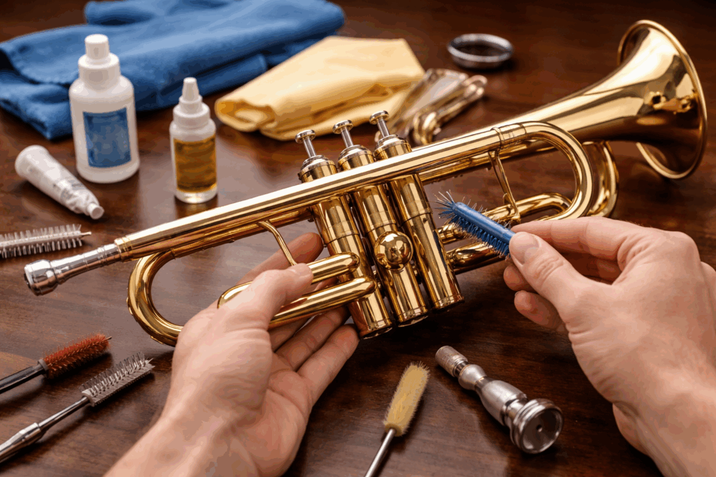 trompet onderhoud