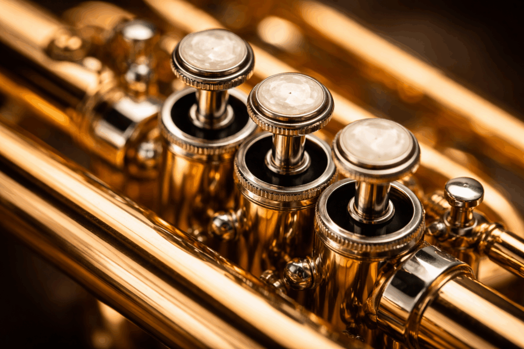 klep op een blaasinstrument