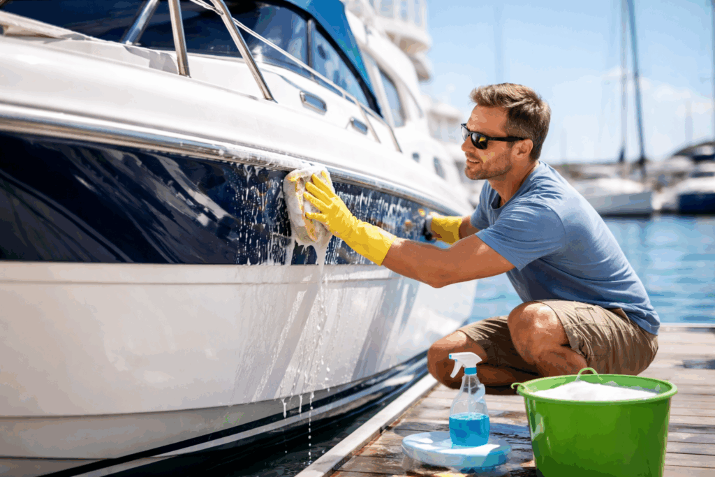 polyester boot schoonmaken tips