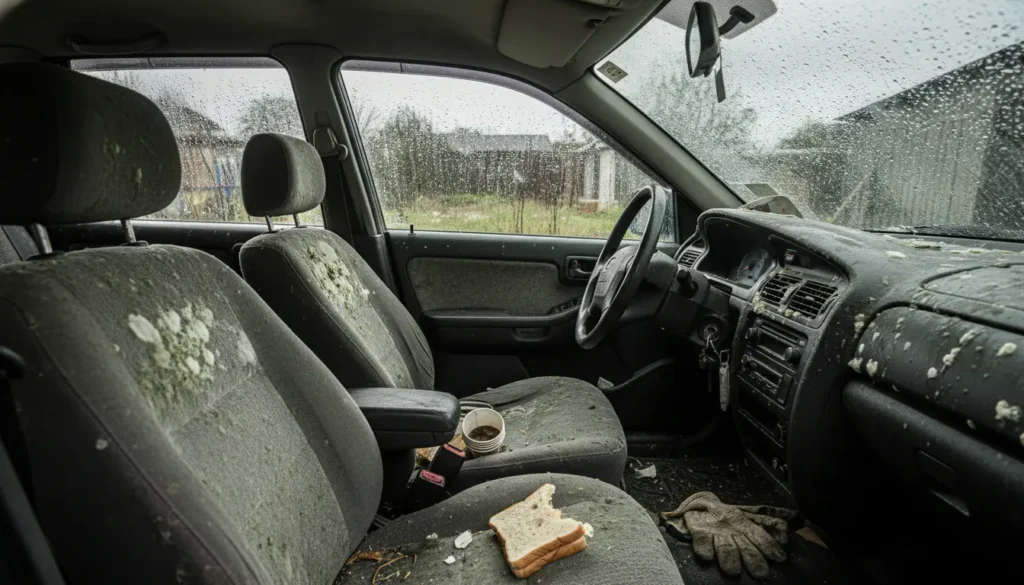 Schimmel in auto schoonmaken: zo krijg je je interieur snel weer fris en veilig